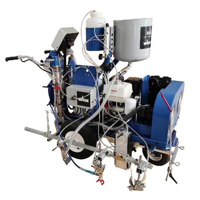 982 MMA + BPO Machine de marquage routier à pulvérisation sans air Deuxième composante