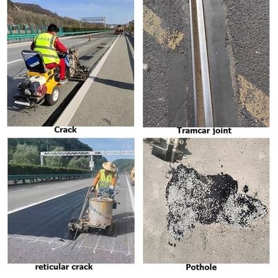 Premix pour les approches de pont de nivellement des routes d'asphalte modifié