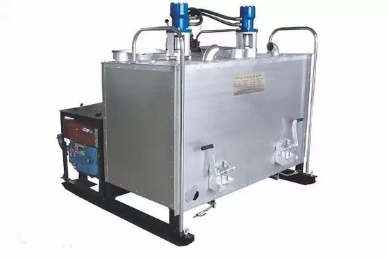 2 réservoirs de carburant gazeux préchauffage thermoplastique / chaudière pour le marquage du pavé