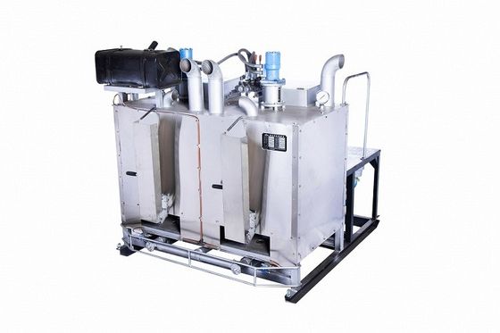1500 kg préchauffant thermoplastique de marquage routier machine à chaudière 2 réservoirs de carburant diesel