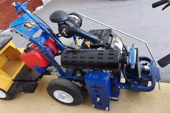 Équipement de décapage de lignes de marquage routier de 250 mm avec tête de meulage PCD