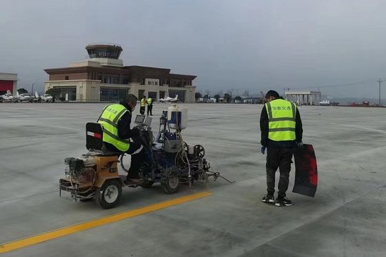 982 MMA 2K Machine de marquage à décapage de ligne de pulvérisation sans air à séchage rapide