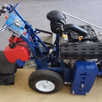Machine à éliminer les lignes de marquage des routes de meulage PCD durable avec moteur à essence 25P