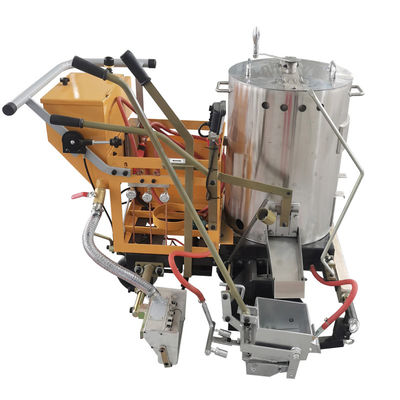 Machine de marquage de ligne de route thermoplastique à pression électronique à batterie