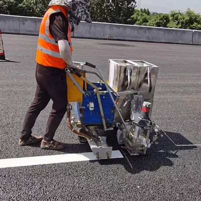 60Lx2 Deux composants de la ligne routière de marquage de la machine Autodropping Poussant version