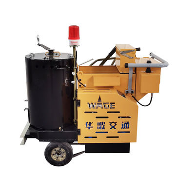 Machine de marquage routier à batterie à poussée thermoplastique à ligne convexe bruyante