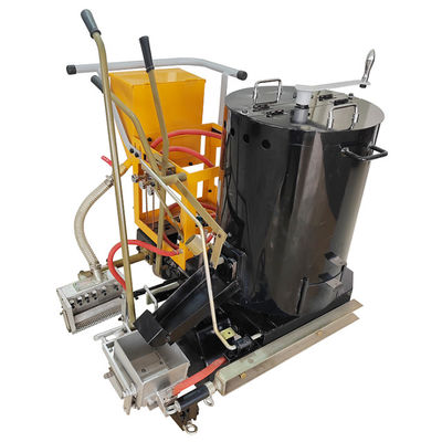 Machine de marquage routier thermoplastique - 100 à 500 mm largeur de ligne 3 à 10 m/min vitesse de marquage version thermoplastique