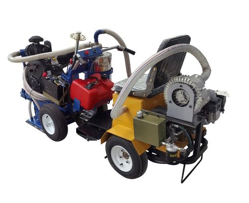 Machine de décapage de la ligne de roulement de la tête de broyage PCD avec moteur à essence à refroidissement à l'air et aspiration de 35 ch