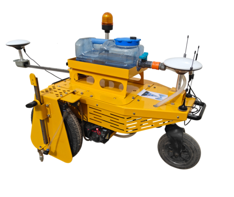 Mini Machine de Prémarquage Intelligent Machine de Marquage Routier Positionnement par Satellite GPS