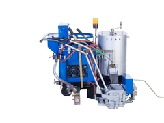 machine de marquage de chaussée à lignes de vibration thermoplastiques