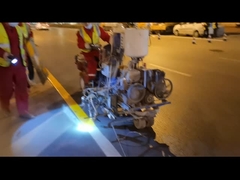 MMA + BPO 98:2 machine de marquage à bande de pulvérisation de ligne de route séchant rapidement le mélange externe