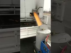 préchauffage / chaudière thermoplastique pour marquage routier