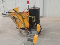 machine à bander les lignes thermoplastiques à batterie pour les lignes convexes