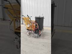 pousser la machine de marquage routier thermoplastique